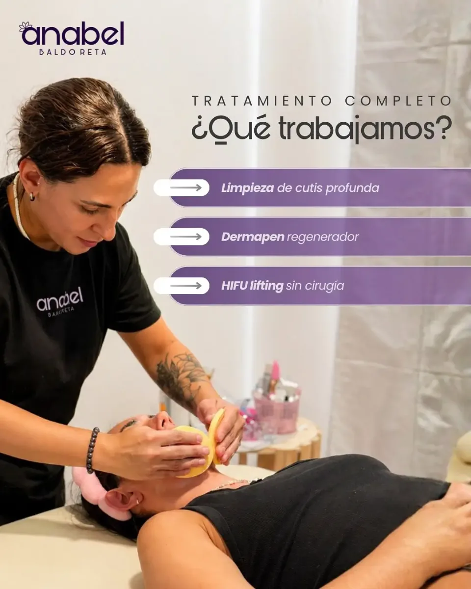 Limpieza facial adecuada a cada tipo de piel (desde $35.000)